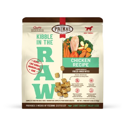 PRIMAL DOG KITR CHKN 5.4#