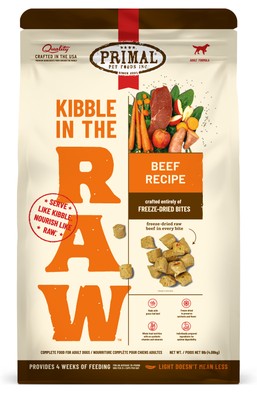 PRIMAL DOG KITR BEEF 9#