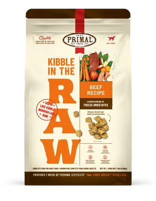 PRIMAL DOG KITR BEEF 1.5#