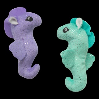 SNUG KITTY CATNIP SEAHORSE 2PK