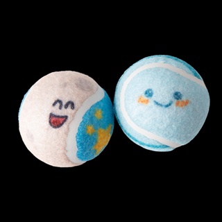 SNUG TENNIS BALL CMT ME BLUE 2PK