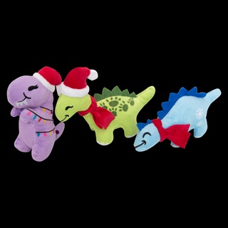SNUG HOLIDAY CHRISTMAS DINOS 3PK