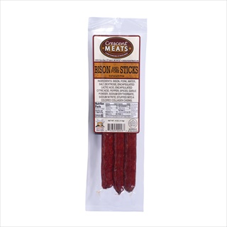 CRESCENT MEATS BISON STICKS 4Z