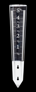 HW MAGNIFYING CLEAR RAIN GAUGE