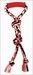 MAM ROPE TUG TWIN W/HANDLE M 20"