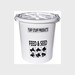 TUFF FEED STORAGE W/LID 7G/25#