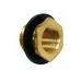 TUFF DRAIN & PLUG 1 BRASS