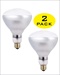 CTL HEAT LAMP 250W CLEAR 2PK