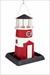 VC LRG R/W LIGHTHOUSE BIRDFEEDER