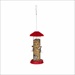 VC HINGED-PORT BIRDFEEDER RED