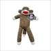 PQ PLUSH SOCK MONKEY