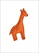 BARK BOW LOOFA GIRAFFE SM