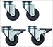 MW SKUDO TRAVEL CASTERS 4PK