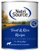 NS DOG CAN TROUT/RICE 12.3Z