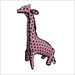 VIP TUFFY GIRAFFE PINK