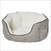 MW QT LUX TULIP BED TAUPE/FUR XS