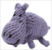 JB ROPE TOY HANK HIPPO 9"