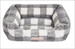 JB BED BUFFALO PLAID GREY 28X21