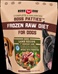 BOSS FRZN DOG RAW LAMB PATTY 6#