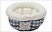 HT BED CUP BLUE/GRAY PLAID 15