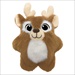 KONG HOLIDAY SNUZZLE REINDEER MD