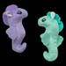 SNUG KITTY CATNIP SEAHORSE 2PK