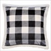 CAR PILLOW LMBRJK B/W PLAID