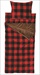 CAR SLUMBERBAG RED LUMBERJACK