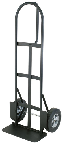 ProSource YY-800-D Hand Truck, 18 in W Toe Plate, 8 in D Toe Plate, 800 lb, Solid Rubber Caster