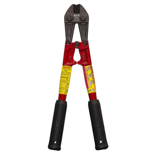 HIT Tools 22-BC12H Heavy-Duty Bolt Cutter, 3/16 in HRC-42 Cutting Capacity, Alloy Tool Steel Jaw, 12
