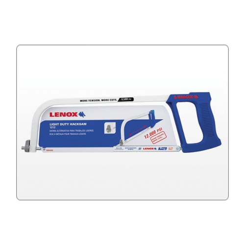 Lenox 1884466 Hacksaw Frame, 24 TPI, Aluminum Frame, Plastic Handle