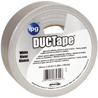 DUCT TAPE WHITE 2"x60YD (24/CS)