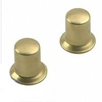 Westinghouse Lighting 70136 Lamp Finial, 1-Inch, Brass, 2-Pack
