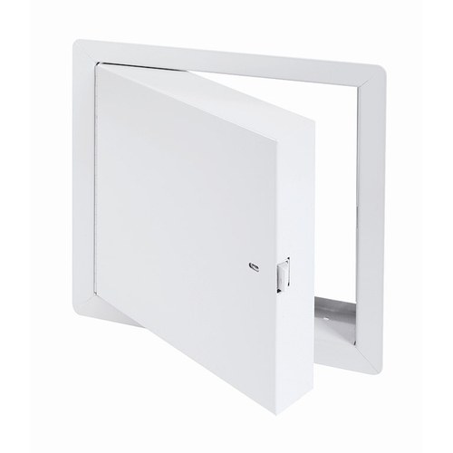 CENDREX PFI-14X14 Access Door, 14 in W, Steel, White, Powder-Coated