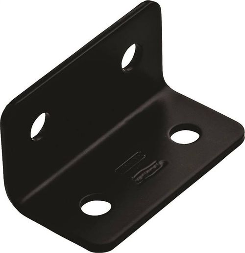 National 1212BC Series N351-483 Corner Brace, 1.6 in L, 3 in W, 1.6 in H, Steel, 1/8 Thick Material