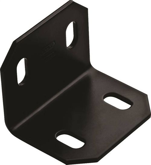 National 1217BC Series N351-494 Corner Brace, 2.4 in L, 3 in W, 2.4 in H, Steel, 1/8 Thick Material