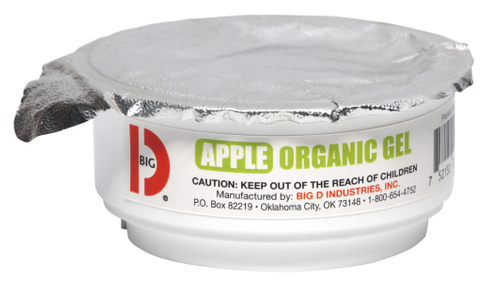 BIG D 111 Organic Air Freshener Gel, Apple, 30 days-Day Freshness