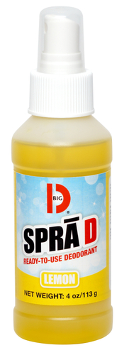 BIG D Spra D 256 Ready-to-Use Spray, 4 oz Bottle, Lemon
