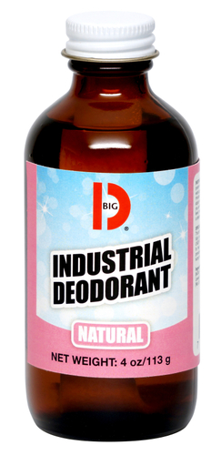 BIG D 310 Industrial Wick Deodorant, Natural, 4 oz Bottle, Liquid, Colorless