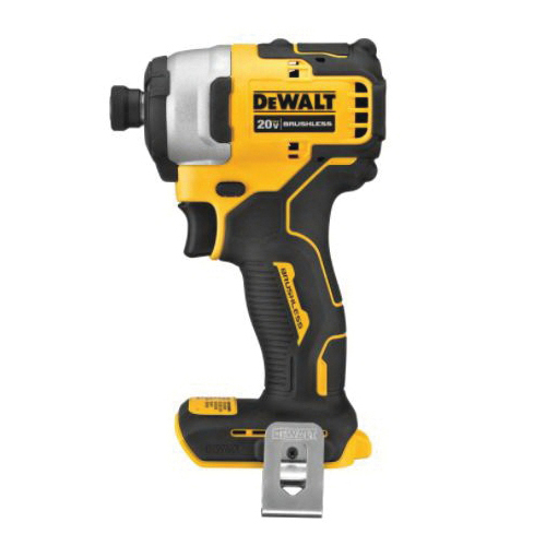 DeWALT DCF809B Compact Brushless Impact Driver, Tool Only, 1/4 in Drive, Impact Drive, 3200 ipm, 280