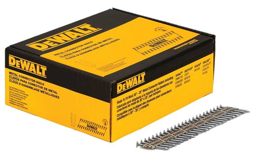 DeWALT DWMC13115-2M Metal Connector Nail, 1-1/2 in L, 9 ga Gauge