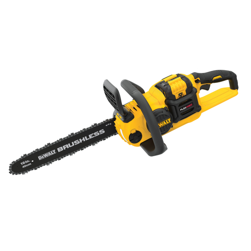 DeWALT DCCS670X1 Brushless Chainsaw Kit, Battery Included, 3 Ah, 60 V, Lithium-Ion, 16 in L Bar, 3/8