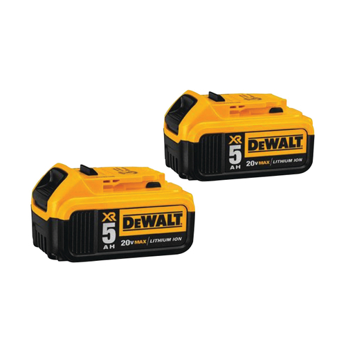 DEWALT DCB205-2 Battery Pack, 20 V Battery, 5 Ah