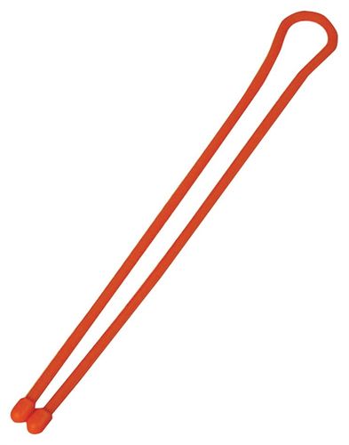 Gear Tie GT12-2PK-31 Twist Tie, Rubber, Bright Orange