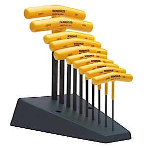 Bondhus 15313 T-Handle Hex Key, 5/16-Inch x 9-Inch