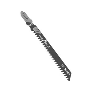 Bosch T101BR100 4-Inch x 10 TPI T-Shank Style Jigsaw Blades, 100-Pack