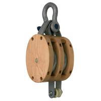 8" 3002K DOUBLE WOOD BLOCK