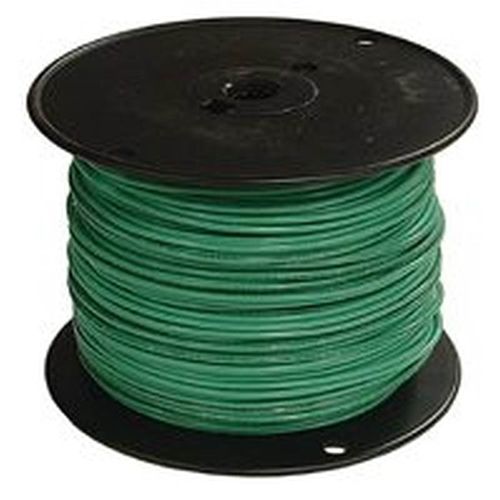 ELECTRICAL WIRE 14 THHN SOL GRN