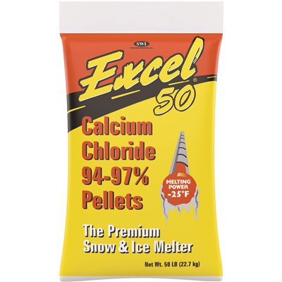 Calcium Chloride Ice Melt, 50 lb Bag