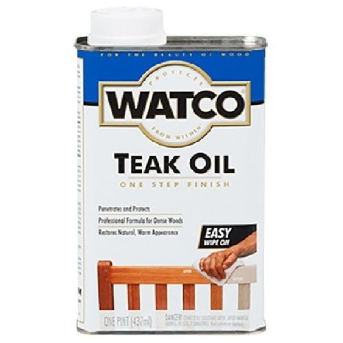 WATCO 206347 Teak Oil, Liquid, 1 pt